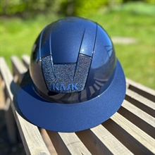 KASK Kooki Lady Reithelm Navy Shine mit Swarovski 